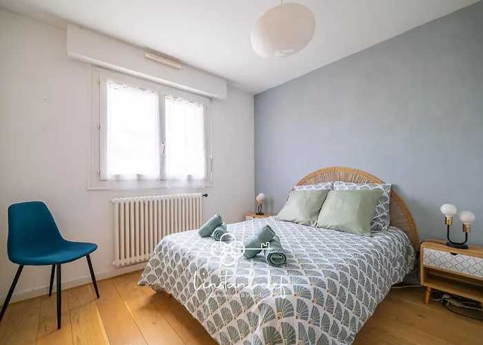 Apartamento Horizon Port Royal Au Mans - Balcon & Ascenseur